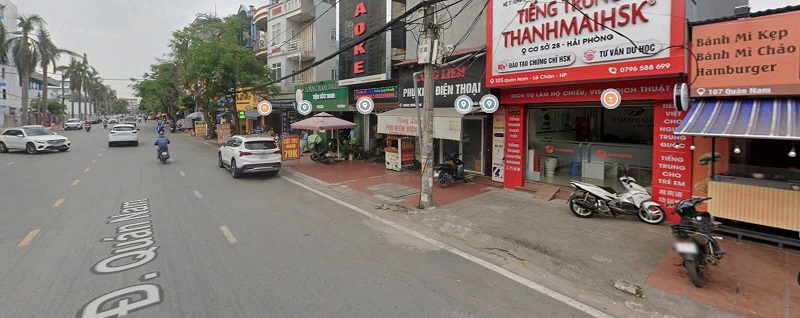 BÁN NHÀ MẶT ĐƯỜNG QUÁN NAM, KÊNH DƯƠNG, LÊ CHÂN, PHÒNG